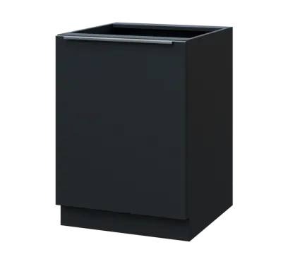 SIS - 6D spodní skříňka, 1-dveřová, levá, 870x600x600, antracit